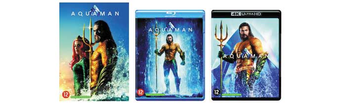 Aquaman DVD, Blu-ray UHD