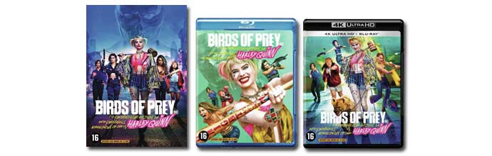 BIRDS OF PREY DVD, Blu-ray UHD