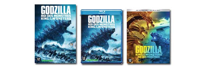 Godzilla: King of the Monsters DVD, Blu-ray, UHD