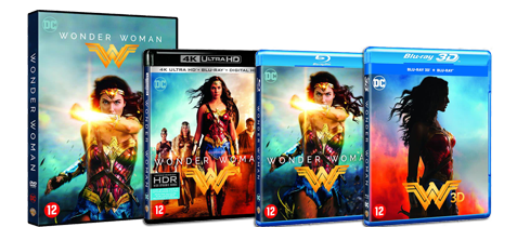Wonder Woman DVD, Blu-ray UHD